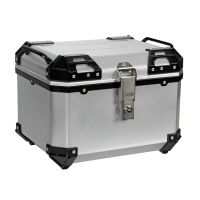 Lampa – Βαλιτσάκι Μοτοσυκλέτας T-Box 45L Ασημί για Άνετη Μεταφορά Εξοπλισμού με Σύστημα Γρήγορης Απελευθέρωσης – 1 Τεμ. (9166.8-LM)