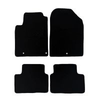 Πατάκια Αυτοκινήτου Μοκέτα Για Hyundai i30 2017- Black 4 Pieces