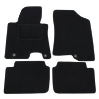 Πατάκια Αυτοκινήτου Μοκέτα Για Hyundai i30 2011-2017 Black 5 Pieces