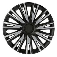 Lampa - Τάσια Shinku Silver/Black 14'' Tech-One σε Μαύρο/Ασημί Χρώμα για Σιδερένιες Ζάντες Αυτοκινήτου από ABS - Σετ 4 Τεμ. (L3145.1)