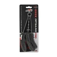 Βούρτσα Καθαρισμού Microfiber Feral Detaling Pro Ειδική Για Αεραγωγούς 22cm 350gsm Γκρί