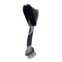 Βούρτσα Καθαρισμού Ζαντών Feral Detailing Pro Με Διπλή Κεφαλή 35cm Γκρί 25570