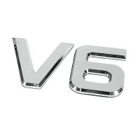 Lampa ΑΥΤΟΚΟΛΛΗΤΟ ΜΕΤΑΛΛΙΚΟ 3D ΣΗΜΑ V6