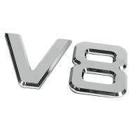 Lampa ΑΥΤΟΚΟΛΛΗΤΟ ΜΕΤΑΛΛΙΚΟ 3D ΣΗΜΑ V8