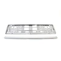 ΠΛΑΣΤΙΚΟ ΠΛΑΙΣΙΟ ΠΙΣΩ ΠΙΝΑΚΙΔΑΣ ΚΥΚΛΟΦΟΡΙΑΣ (ΧΡΩΜΙΟ) - 52 Χ 12,5 cm