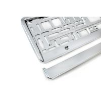 ΠΛΑΣΤΙΚΟ ΠΛΑΙΣΙΟ ΠΙΣΩ ΠΙΝΑΚΙΔΑΣ ΚΥΚΛΟΦΟΡΙΑΣ (ΧΡΩΜΙΟ) - 52 Χ 12,5 cm