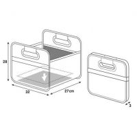 ORGANIZER ΠΟΡΤ-ΜΠΑΓΚΑΖ ΑΝΟΙΧΤΟ SHOP&STORE (M) 32x27cm