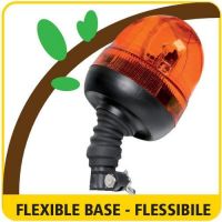 ΦΑΡΟΣ RL-9 12V/24V 3 ΧΡΗΣΕΩΝ 45LED ΒΙΔΩΤΟΣ ΕΛΑΣΤΙΚΟΣ ΠΟΡΤΟΚΑΛΙ 221x130mm