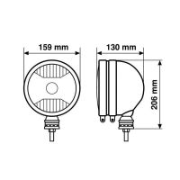 ΠΡΟΒΟΛΕΑΣ TROPHY II 130W 12/24V H3