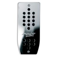 Τεμπέλης Ποδιού CHROME Χρώμιο/Μαύρο