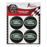 ΑΥΤΟΚΟΛΛΗΤΑ ΖΑΝΤΩΝ LANDROVER 6cm ΜΑΥΡΑ ΣΜΑΛΤΟΥ 4ΤΕΜ.