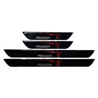 PEUGEOT ΜΑΡΣΠΙΕ ΕΣΩΤΕΡΙΚΑ ΑΥΤΟΚΟΛΛΗΤΑ (45x4cmX2 +25x4cmX2)  ΜΕ ΕΠΙΚΑΛΥΨΗ ΕΠΟΞΕΙΔΙΚΗΣ ΡΥΤΙΝΗΣ 4ΤΕΜ
