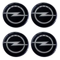 OPEL ΑΥΤΟΚΟΛΛΗΤΑ ΖΑΝΤΩΝ 5,5 cm ΜΑΥΡΟ/ΧΡΩΜΙΟ LOGO ΟΛΟΓΡΑΦΩΣ ΜΕ ΕΠΙΚΑΛΥΨΗ ΣΜΑΛΤΟΥ - 4 ΤΕΜ.