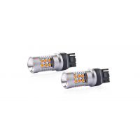WY21W T20 12/24V 6,2W 800lm LED 24xSMD3030 CAN-BUS ΚΙΤΡΙΝΟ 18x56mm 2ΤΕΜ.