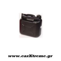 Μπετόνι βενζίνης αυτοκινήτου μαύρο