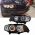 Μπροστινά Φανάρια Set Για Bmw X5 E53 99-03 Angel Eyes Μαύρα Xenon D2S/H7 Με Μοτέρ Depo