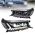 Μπροστινά Φανάρια Set Για Toyota Hilux Revo 15-19 Με Dynamic Start DRL &  Φλας Μαύρα Με Μοτέρ VLand