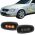 Πλαϊνά Φλας Φτερού Για Mercedes-Benz C W202 96-01 / CLK W208 97-02 / E W124 93-95 / W210 95-03 / SLK R170 96-04 / Vito W638 96-03 / Sprinter W901-W905 95-06 /  VW LT 98-06 Led Φιμέ 2 Τεμάχια