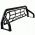 ROLL-BAR BLACK-INOX ME ΑΨΙΔΑ RB 405BL-INOX FORD RANGER T6 2012+, T7 2017+ & T8 2020+