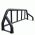 ROLL-BAR BLACK-INOX ME ΑΨΙΔΑ RB 404BL-INOX FORD RANGER T6 2012+, T7 2017+ & T8 2020+
