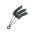 Βούρτσα Καθαρισμού Microfiber Feral Detaling Pro Ειδική Για Αεραγωγούς 22cm 350gsm Γκρί