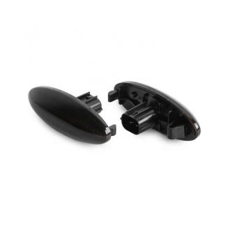 Πλαϊνά Φλας Φτερού Για Toyota Yaris 05-11 / Rav4 05-10 / Auris 06-10 / Corolla Sedan 07-11 / Verso 09-13 Led Dynamic Φιμέ 2 Τεμάχια