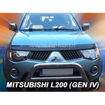 MITSUBISHI L200 2/4D 2006-2016 ΜΠΡΟΣΤΙΝΟΣ ΑΝΕΜΟΘΡΑΥΣΤΗΣ ΚΑΠΩ ΑΥΤΟΚΙΝΗΤΟΥ ΑΠΟ ΕΥΚΑΜΠΤΟ ΦΙΜΕ ΠΛΑΣΤΙΚΟ HEKO - 1 ΤΕΜ.