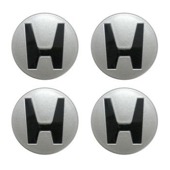 HONDA ΤΑΠΕΣ ΚΕΝΤΡΟΥ ΖΑΝΤΑΣ ΓΚΡΙ/ΜΑΥΡΟ ΚΟΥΜΠΩΤΕΣ 4ΤΕΜ.