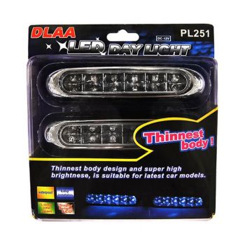 ΠΡΟΒΟΛΕΙΣ ΙΝΟΧ DAYLIGHT LED ΜΠΛΕ 12V