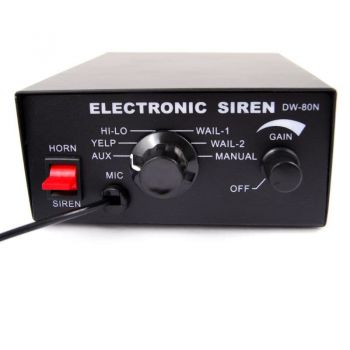 ΚΟΡΝΑ ΑΣΤΥΝΟΜΙΑΣ 80W  2 ΣΕ 1 ΜΕ ΜΙΚΡΟΦΩΝΟ