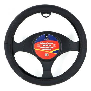 ΚΑΛΥΜΜΑ ΤΙΜΟΝΙΟΥ ΔΕΡΜΑ ΜΑΥΡΟ 38cm