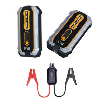 ΦΟΡΗΤΟΣ ΕΚΚΙΝΗΤΗΣ ΜΠΑΤΑΡΙΑΣ ΑΥΤΟΚΙΝΗΤΟΥ 12V ΜΕ POWER BANK / ΦΑΚΟ / USB 12800mAh