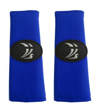 LADA ΜΑΞΙΛΑΡΑΚΙΑ ΓΙΑ ΖΩΝΗ ΑΣΦΑΛΕΙΑΣ 21 X 7,5 cm ΣΕ ΜΠΛΕ ΧΡΩΜΑ ΜΕ ΜΑΥΡΟ/ΑΣΗΜΙ LOGO - 2 ΤΕΜ.