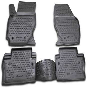 VOLVO XC70 05/2007-2016 ΜΑΡΚΕ ΠΑΤΑΚΙΑ ΣΕ ΣΚΑΦΗ TPE ΛΑΣΤΙΧΟ ΣΕ ΑΝΘΡΑΚΙ ΣΚΟΥΡΟ ΓΚΡΙ ΧΡΩΜΑ NOVLINE - 4 ΤΕΜ.