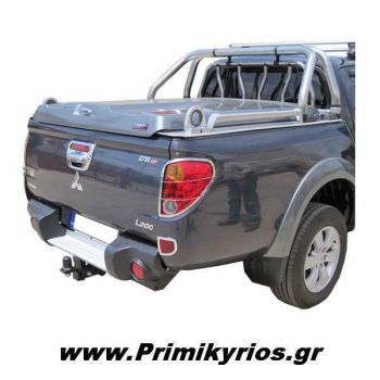 MITSUBISHI L200 '06> - Roll bar 407 Inox-0952 Inox