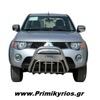 Εμπρόσθιος Προφυλακτήρας 107 Inox-090 Inox MITSUBISHI L200 '06>