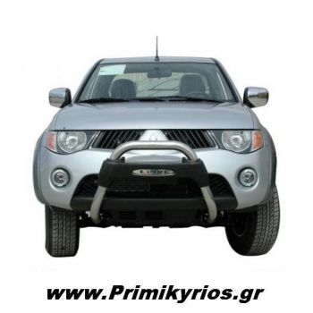 Εμπρόσθιος Προφυλακτήρας 106 Inox για MITSUBISHI L200 '06>
