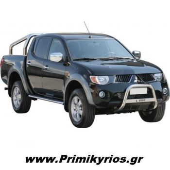 Εμπρόσθιος Προφυλακτήρας 4000 Inox για MITSUBISHI L200 '06>