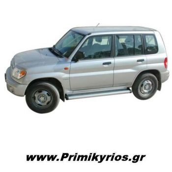 Σκαλοπάτια Πλατιά Αλουμινίου για Mitsubishi Pinin/L200 '96-'05/L200 '06>