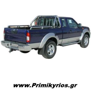 Roll bar 407 Inox-095 Inox για NISSAN D22-NP300/D40