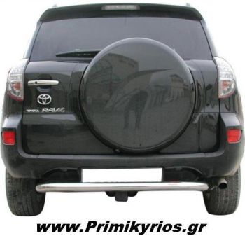Κοτσαδόρος 380-Προφυλακτήρας 320 Inox για Toyota Rav4 '06>
