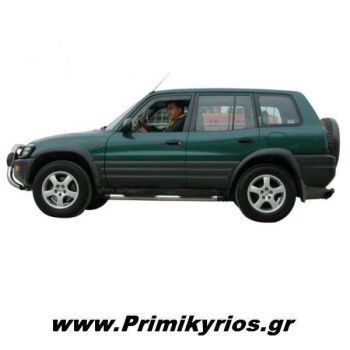 Σκαλοπάτια με Διπλό Πάτημα 203 Inox Toyota Rav4 '94>'99