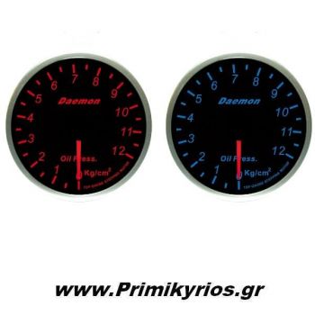 Πίεση λαδιού αυτοκινήτου Daemon Red - Blue