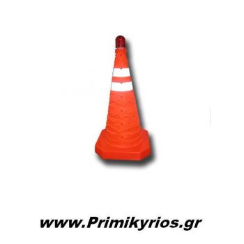 Κώνος Πτυσσόμενος Αυτοκινήτου με Φως 62cm