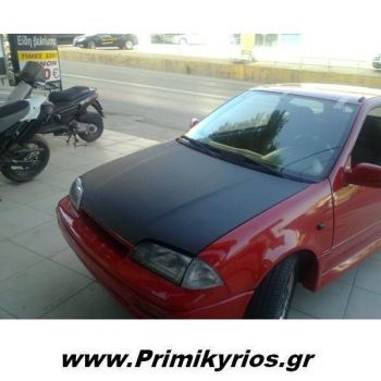 Καπό Suzuki Swift με Carbon 3M