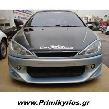 Carbon 3M σε Καπό Peugeot 206