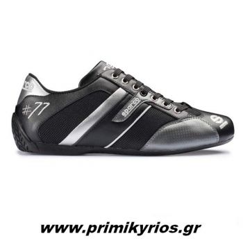 Παπούτσια Time 77 Sparco Ύφασμα με Δέρμα