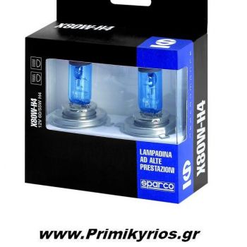 Λάμπα Xenon Sparco H4  X80 12V 80W/100W