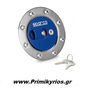 Aluminium Anodized Space Cap Sparco Μπλε για Δοχείο Καυσίμου