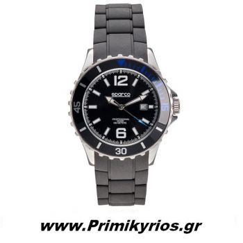 Αντρικό Ρολόϊ Χειρός Sparco Μαύρο